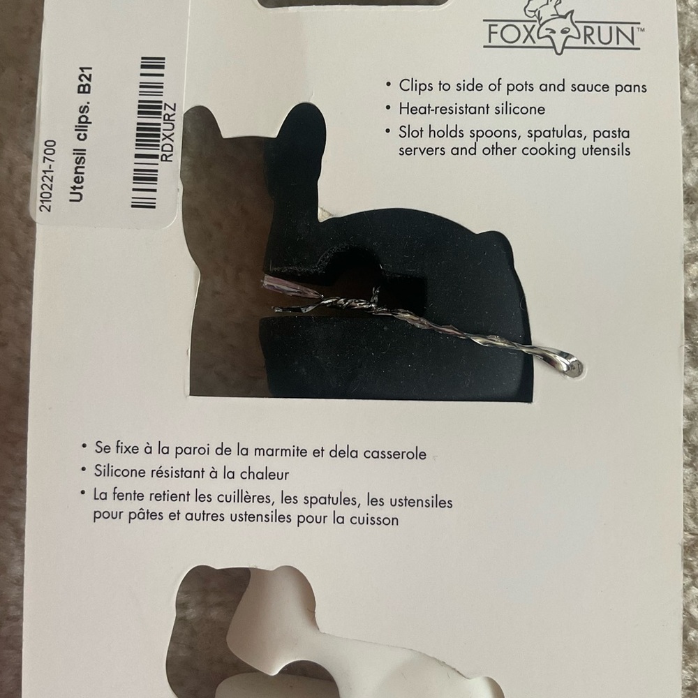 Fox Run Kitchen Spoon Pot Clips - Picture 4 of 4
